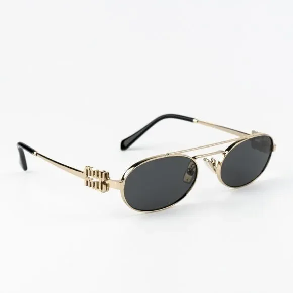 Miu Miu|SUNGLASSES/GLASSES (0MU54ZS ZVN08Z) Miu Miu | Accessories | New Miumiu Mu54zs Zvn8z Logo Pale